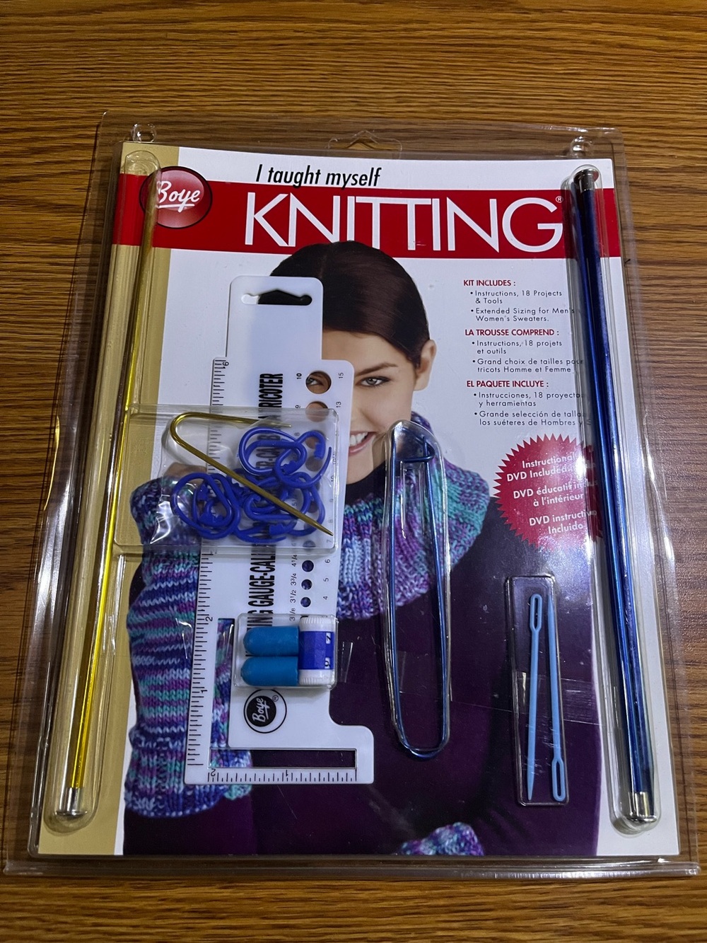 Boye I Taught Myself Knitting Kit
